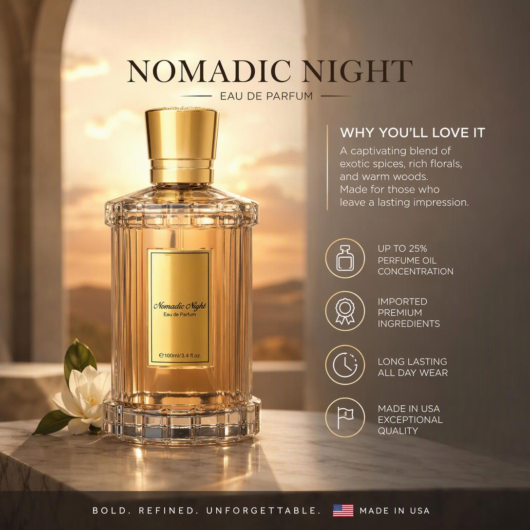 🎀Nomadic Night Eau de Parfum – 100ml Unisex Fragrance