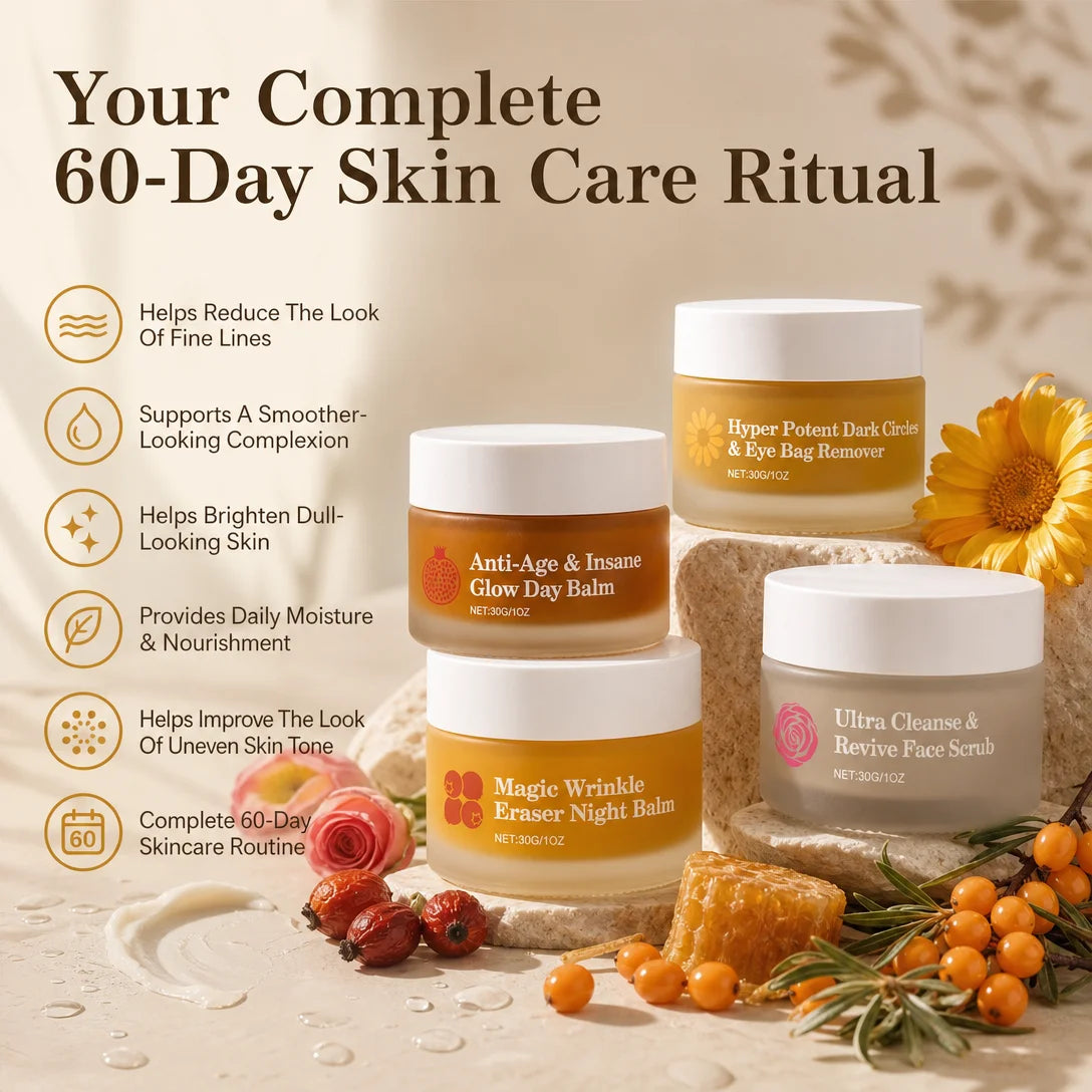 Complete Rejuvenating Skincare Ritual Set