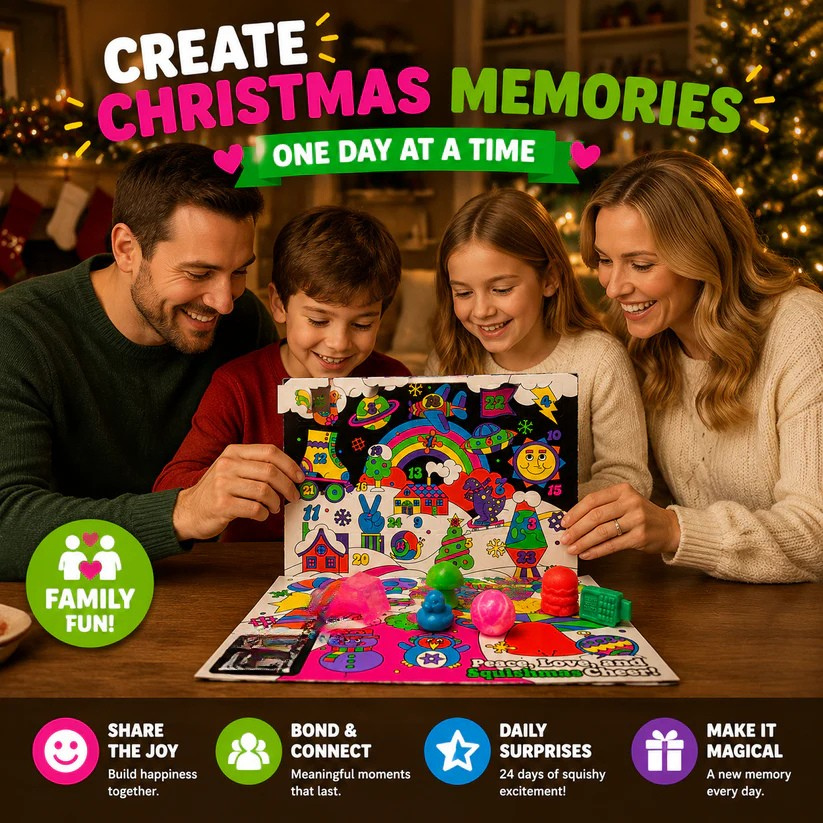 ð 24-Day Squishy Advent Calendar â A New Surprise Every Day ð