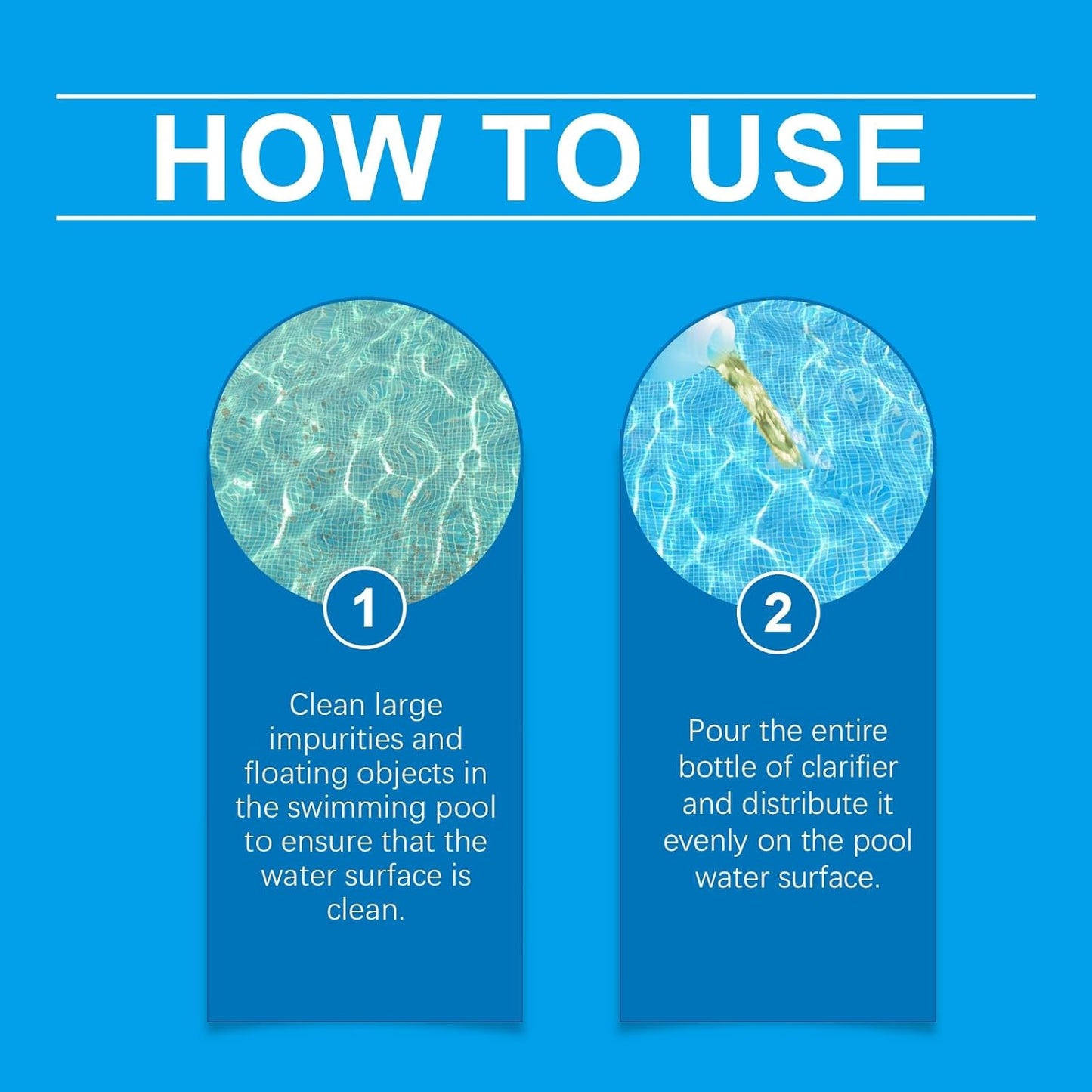 HozoneX Pool Water Clarifying Agent