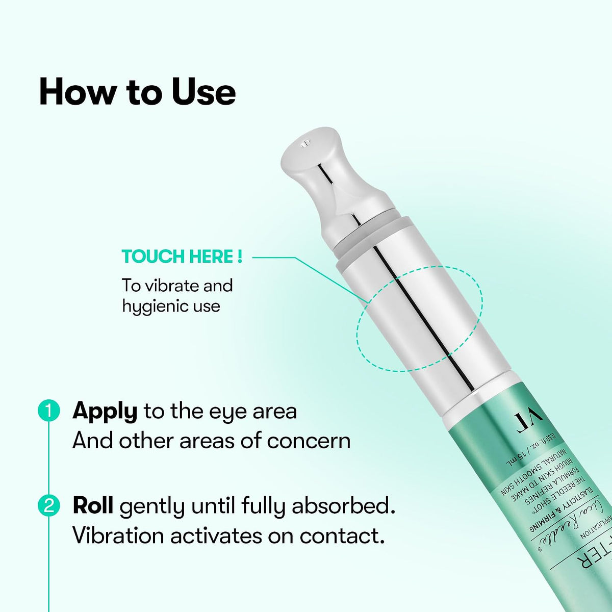 PDRN Micro-Vibration Firming Eye Cream – 1-Minute Eye Care