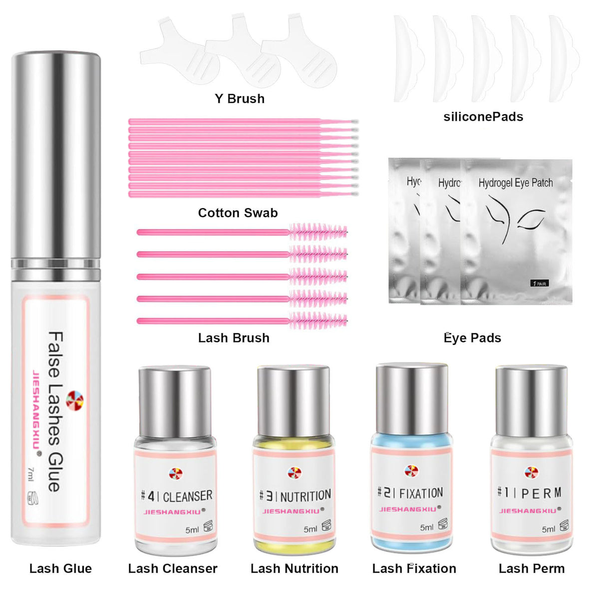 🔥Gentle Formula Eyelash Perm Set with Enhanced Glue Balm