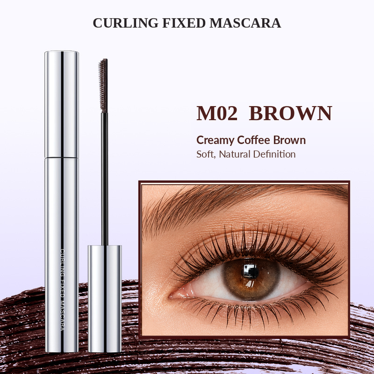 🔥Waterproof Curling Lengthening Mascara