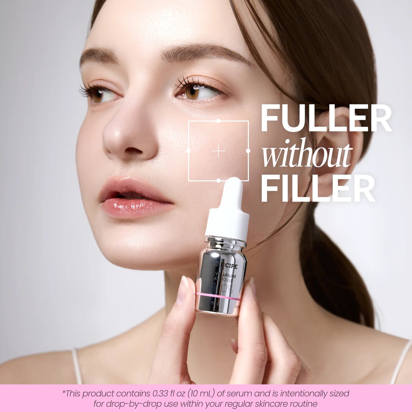 RE:CIPE Volufiline 100% Ampoule – DIY Skin Care Booster for Face & Body