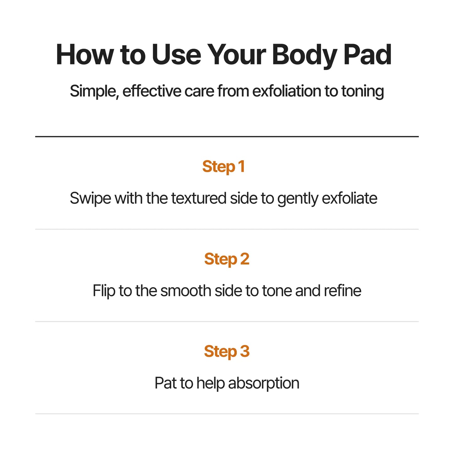 celimax TXA Body Clarifying Pad – Brightening & Gentle Exfoliation