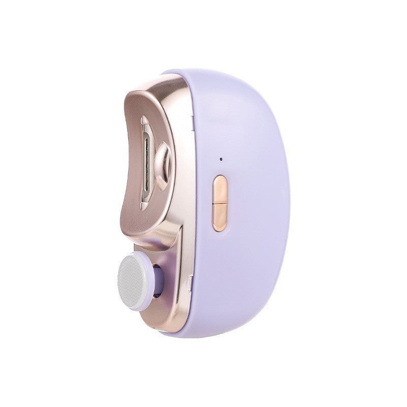 Electric Nail Clipper – 2-in-1 Trimming & Polishing with LED Light