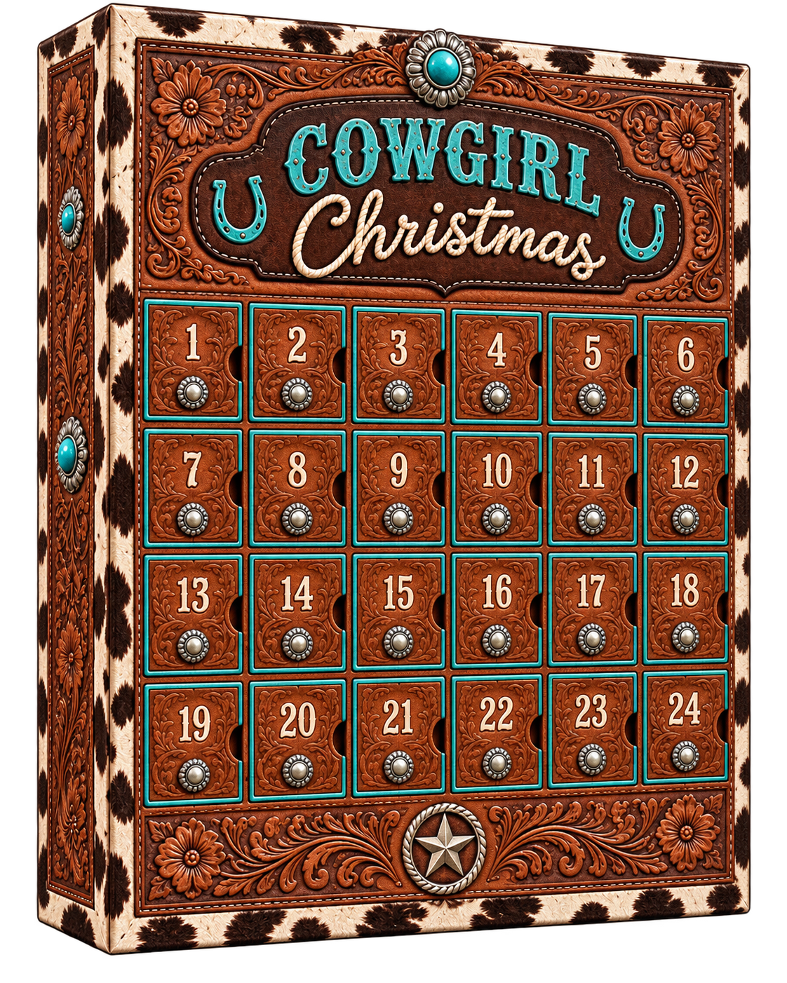 ❤️Cowgirl Christmas Advent Calendar – 24 Days of Western Surprises