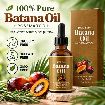 ❤️Batana Hair Oil for Dry, Frizzy Hair – Nourishing & Shine Care, 30ml
