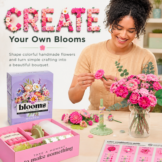 🌸 DIY Flower Bouquet Making Kit – Create Colorful Handmade Blooms to Display & Enjoy