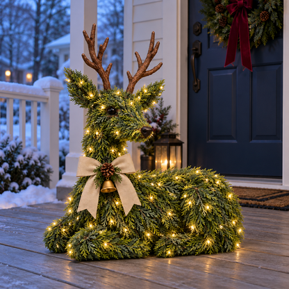 🎉Evergreen Reindeer Christmas Decoration