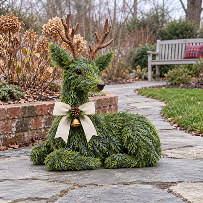 🎉Evergreen Reindeer Christmas Decoration