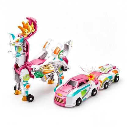 ✨2-in-1 Magnetic Transforming Dragon Car Toy🚗