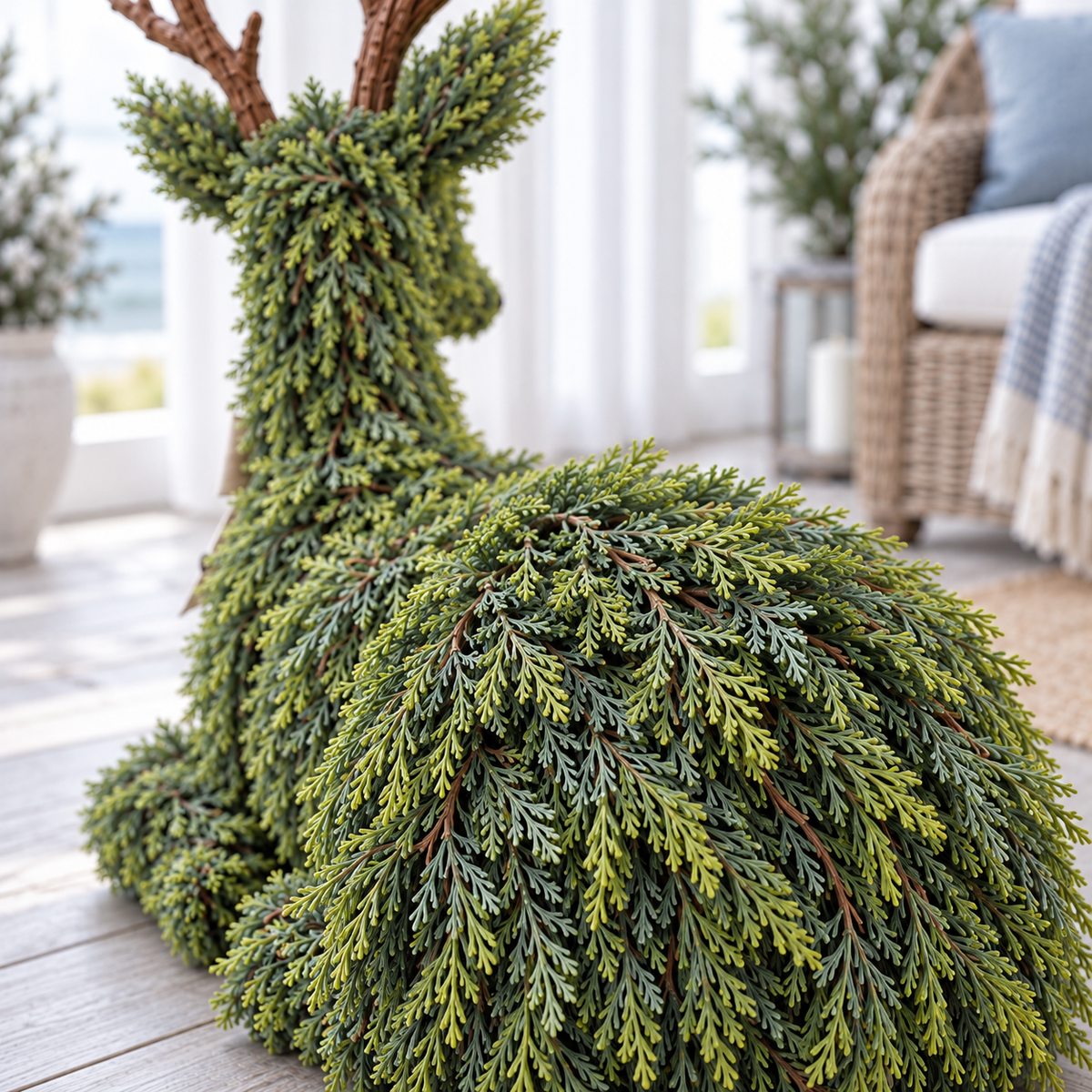 🎉Evergreen Reindeer Christmas Decoration