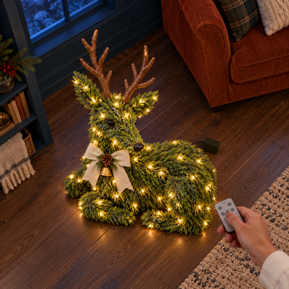 🎉Evergreen Reindeer Christmas Decoration