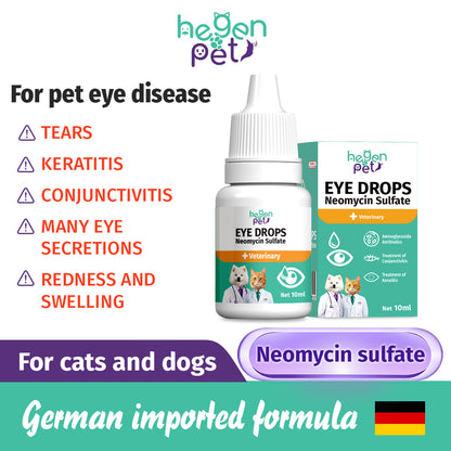 ❤️Pet Eye Care Drops with Neomycin – 10ml
