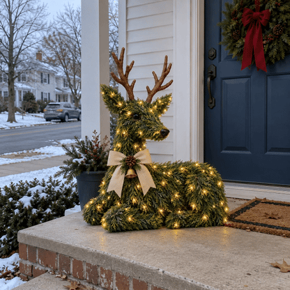 🎉Evergreen Reindeer Christmas Decoration