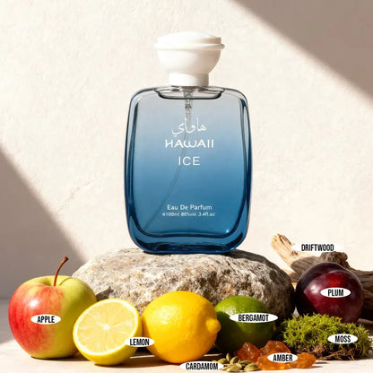 🎁Hawaii Ice Eau De Parfum – Fresh Citrus & Woody Scent, 100ml