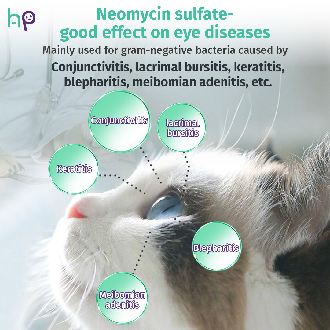 ❤️Pet Eye Care Drops with Neomycin – 10ml