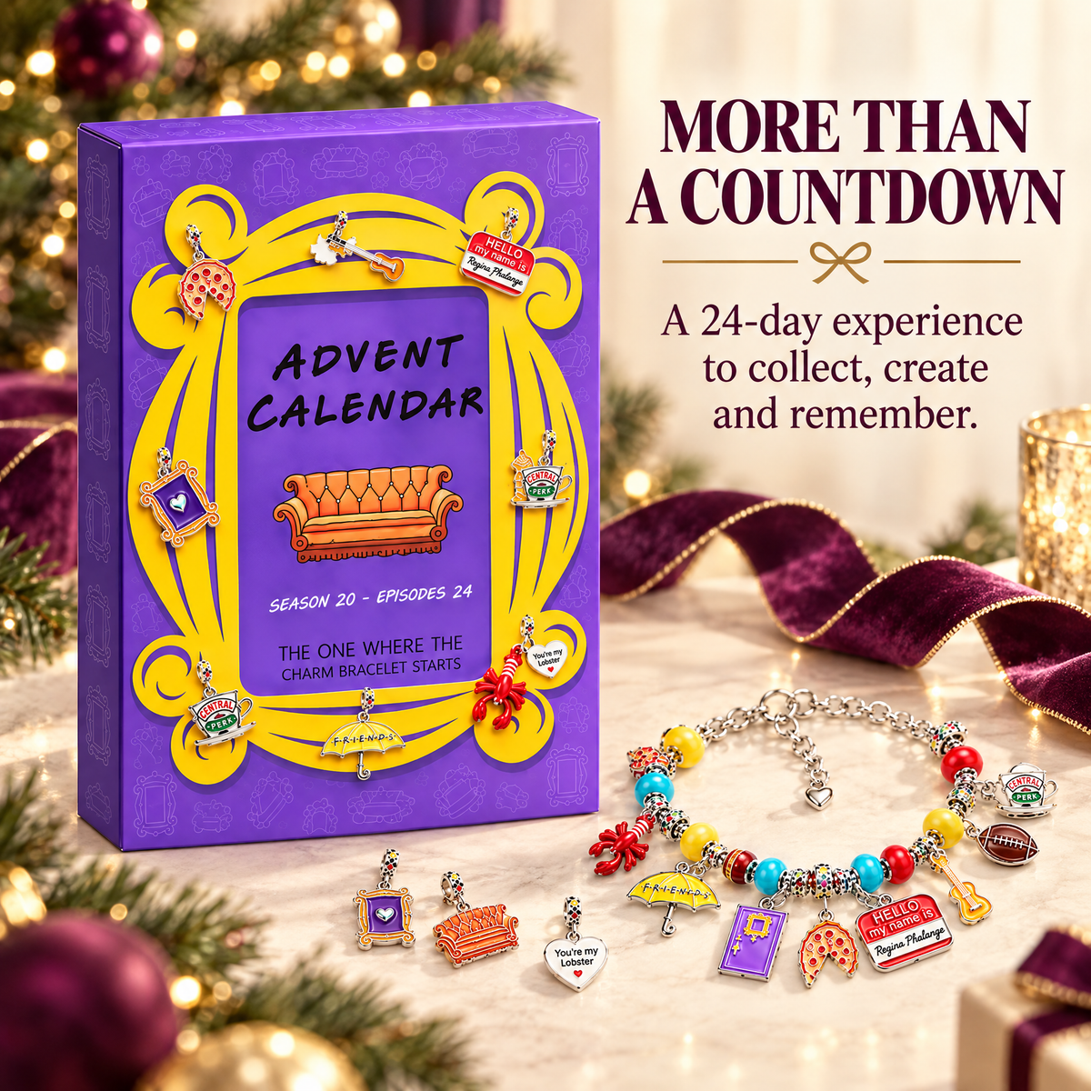 ✨The One With 24 Surprises 🦞 Friendship Charm Advent Calendar🛋️