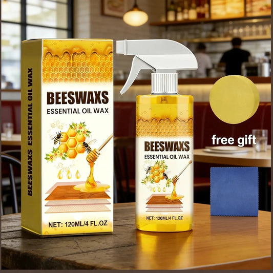 Beeswax Wood Polish Spray – Restore & Shine