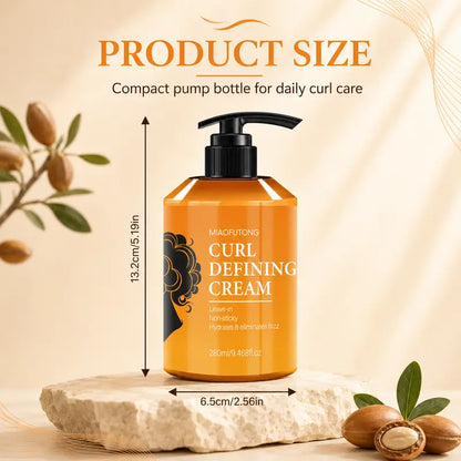 🎁Rosemary & Argan Curl Defining Cream for Soft, Bouncy Natural Curls