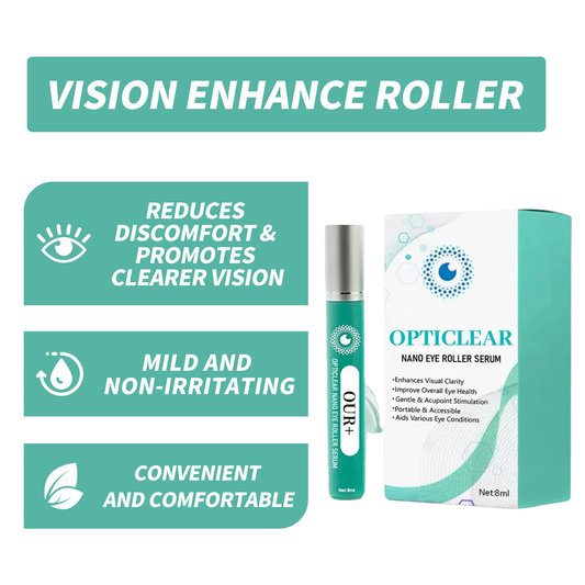 ✨ Cooling Nano Eye Roller Serum | Brighten, Smooth & Refresh Tired-Looking Eyes