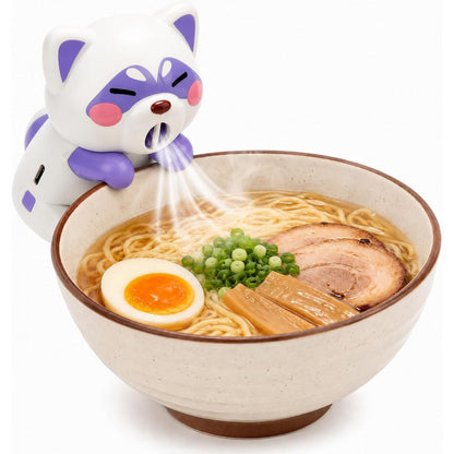 🐘 Clip-On Food Cooling Fan – Hands-Free Cooling for Hot Soup, Coffee & Drinks