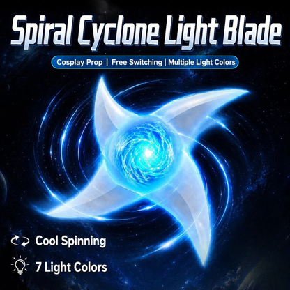7-Farben Rotierende LED Laser-Schwert – Leuchtendes Spinn-Cosplay-Spielzeug