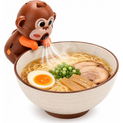 🐘 Clip-On Food Cooling Fan – Hands-Free Cooling for Hot Soup, Coffee & Drinks