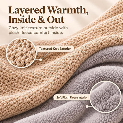 ⭐Cordless Heated Shawl Wrap  – USB Rechargeable, 3 Heat Settings & Cozy Wearable Blanket