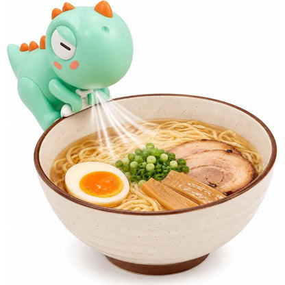 🐘 Clip-On Food Cooling Fan – Hands-Free Cooling for Hot Soup, Coffee & Drinks