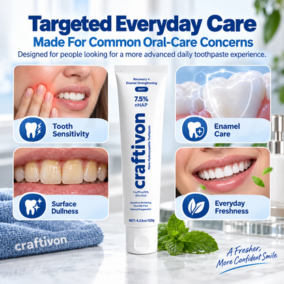 🔥Nano Hydroxyapatite Toothpaste
