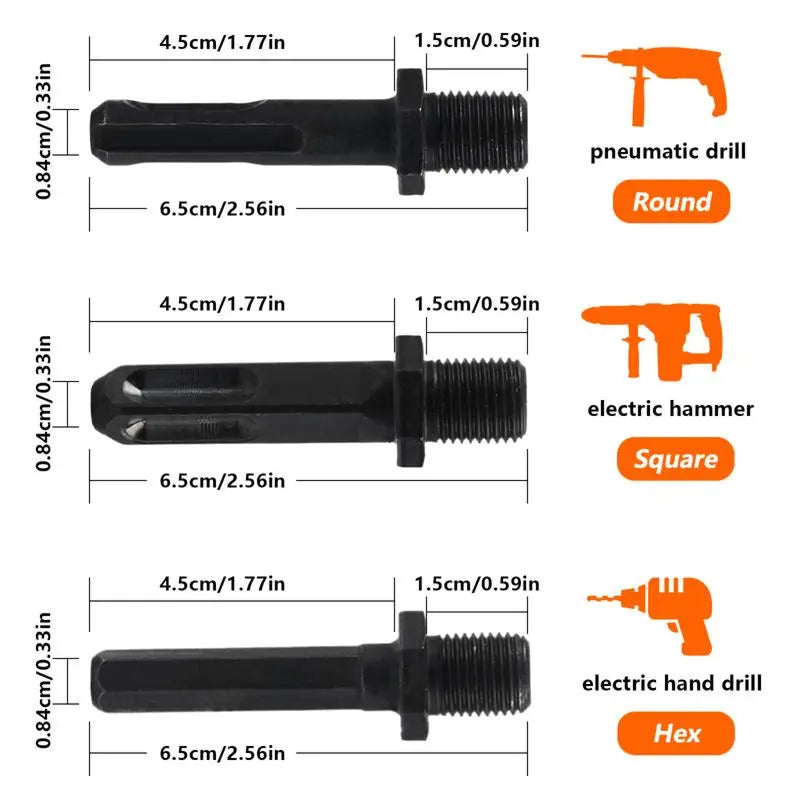 Heavy-Duty Electric Drill Bits,Simple Firewood Splitter