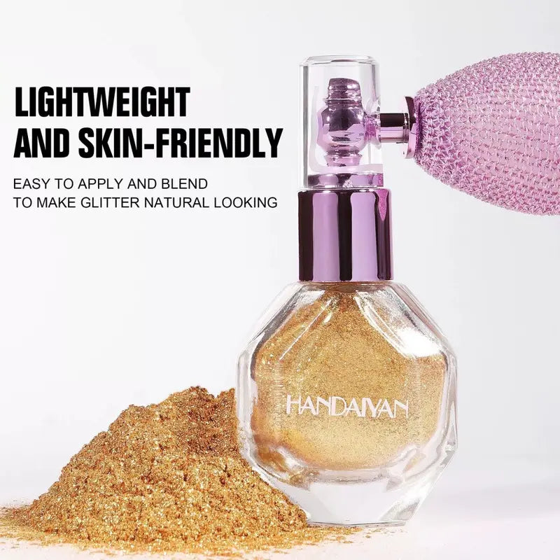🎁Glitter Highlighter Spray & Pearlescent Makeup Set