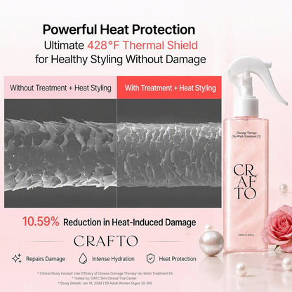 🎀Rose Damaged Hair Leave-In Treatment Spray