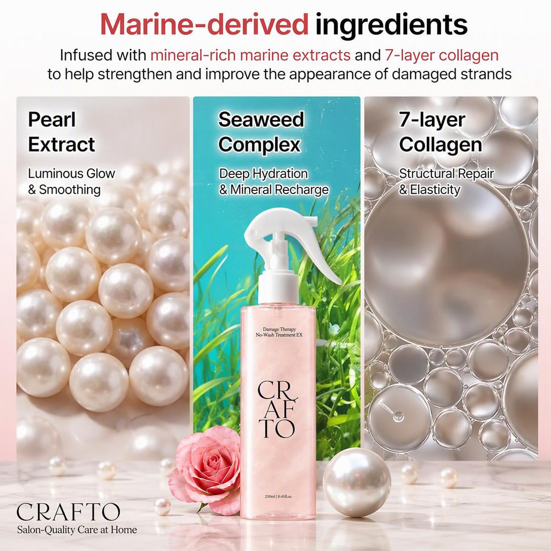 🎀Rose Damaged Hair Leave-In Treatment Spray