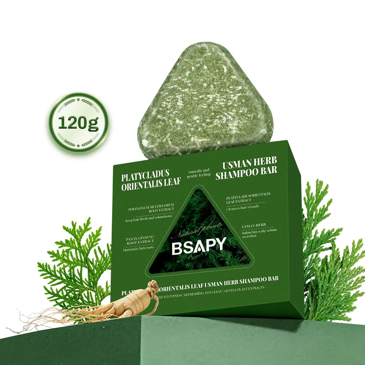 🎁Herbal Shampoo Bar For Thinning Hair &amp; Scalp Care