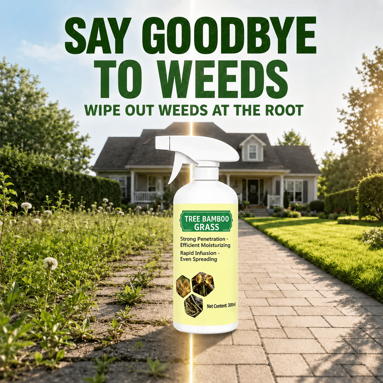 Natural Weed Killer Spray – Fast, Powerful, and Tough on Weeds