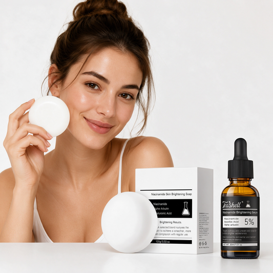 🎉Niacinamide Whitening Soap&Niacinamide Brightening Serum