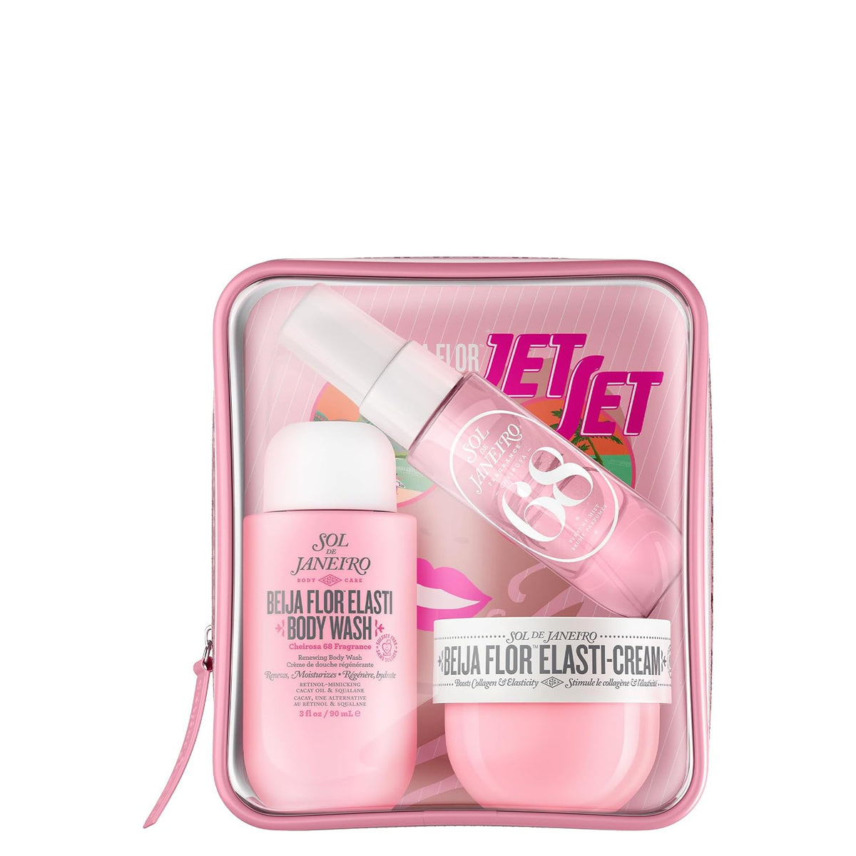 ✨3-Piece Travel Body Care Set – Body Wash, Moisturizing Cream & Perfume Mist
