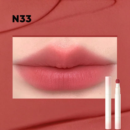 🎁Cushion-Tip Matte Lip & Cheek Tint – Soft-Focus Blur Finish & Buildable Color