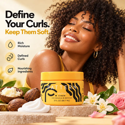 🎁Moisturizing Curl Defining Styling Cream – Soft, Crunch-Free Hold with Shea Butter & Cacay Oil