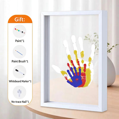 🎁Family Fingerprint Art Kit – DIY Family Keepsake Canvas Set