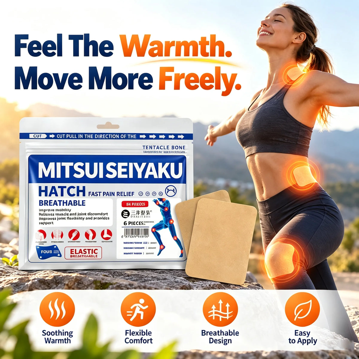 Far-Infrared Herbal Thermal Patches — Targeted Warmth & Daily Comfort