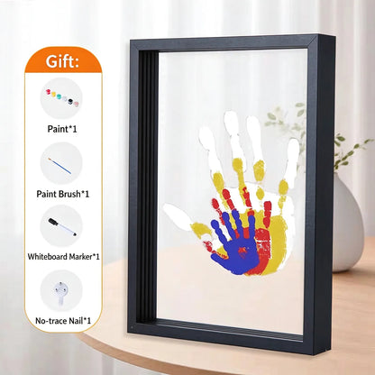 🎁Family Fingerprint Art Kit – DIY Family Keepsake Canvas Set