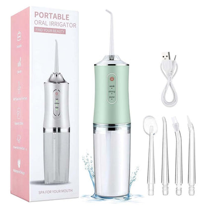 🔥Electric Water Flosser, Teeth Cleaning with 4 Jet Tips
