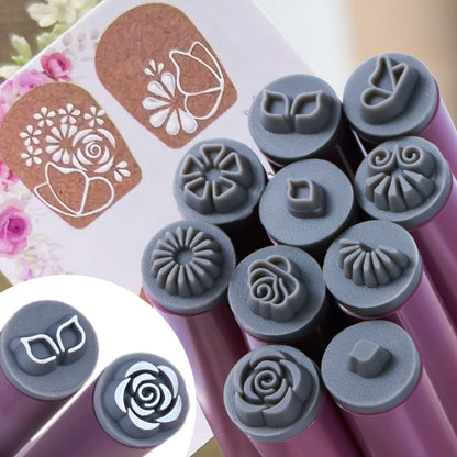 🔥 Nail Art Stamp Pen