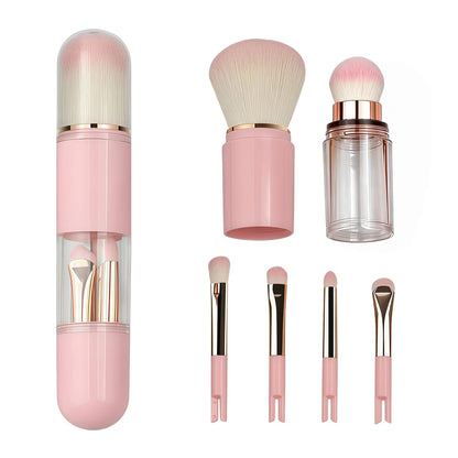 🔥6-in-1 Travel Makeup Brush Set