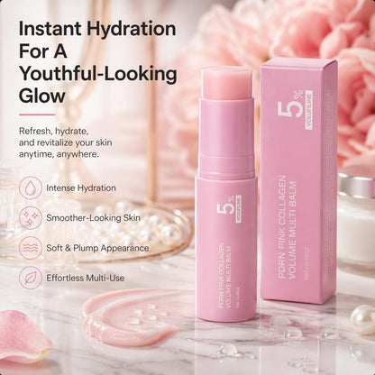 PDRN Collagen Volume Multi Balm Stick – Hydrating Firming Care For Face & Neck
