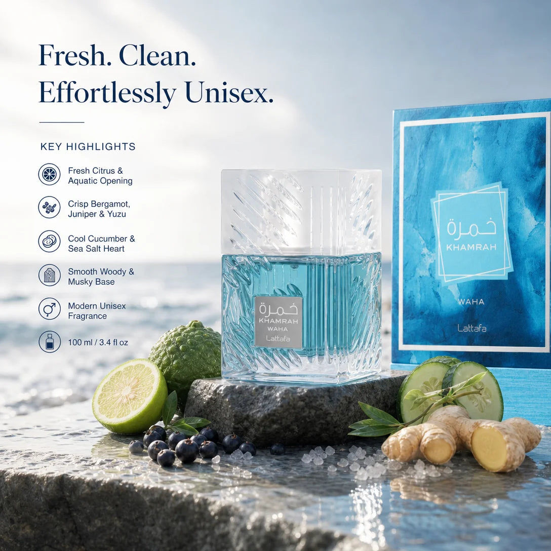 Unisex Bergamot Aquatic Woody Eau de Parfum
